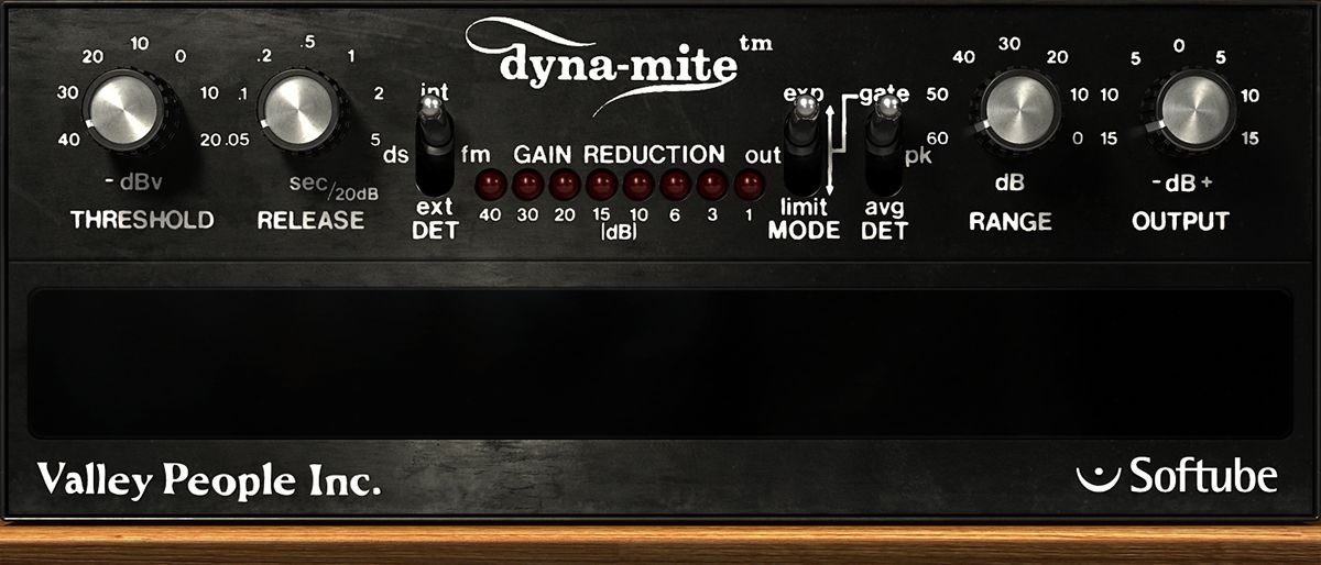 The Dyna-Mite - Don't be fooled by its simplicity, the Dyna-Mite has a lot of dynamic control packed into a small interface!