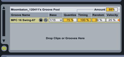 Groove Pool settings