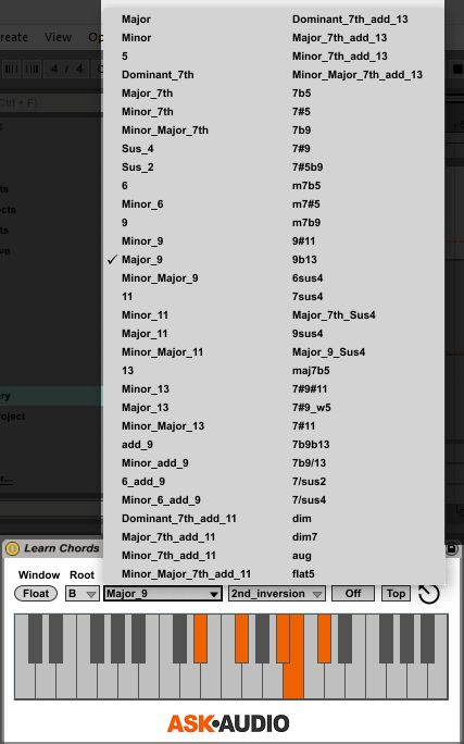 5 Advanced Chords + Ableton's Chord MIDI Effect Cheat Sheet (Free Download)  - Beat Lab