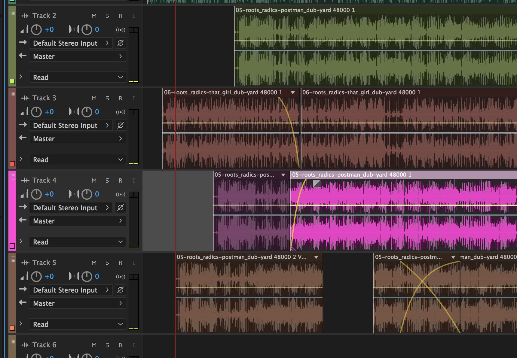 adobe audition recording templets