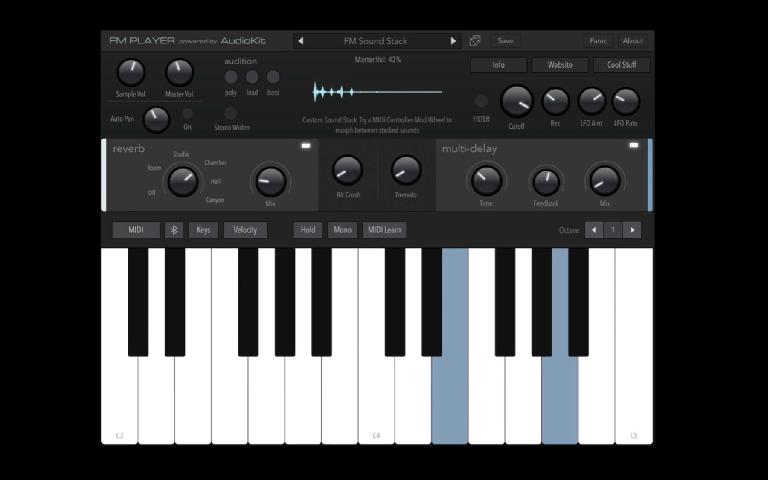 create dx7 patches ipad