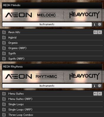 heavyocity evolve vs aeon