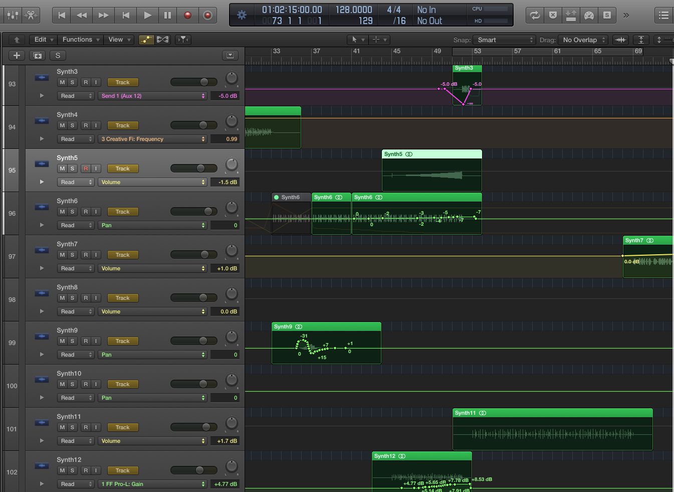 automation logic pro x