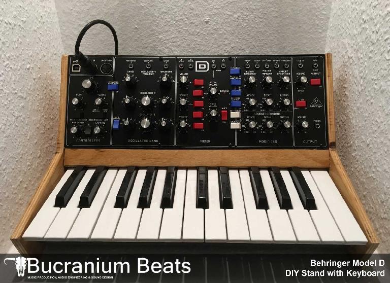 VERY Cool: Behringer Model D Minimoog Clone with Keyboard