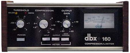 Fig 1 An original dbx 160 compressor