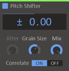 Kilohearts Pitch Shifter