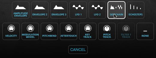 Sidechain as a modulation source