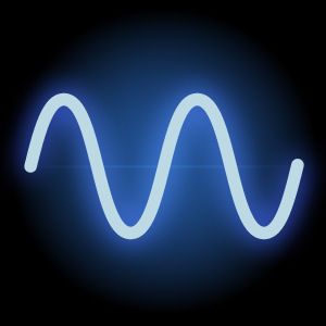 ￼FIGURE 6: A sine waveform (two cycles).