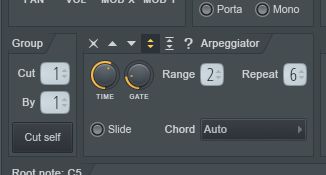 Creating Arps in FL Studio : 