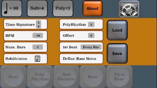 Figure 2 – Parameter Selection