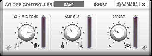 Figure 2. AG DSP Controller - Easy Mode.