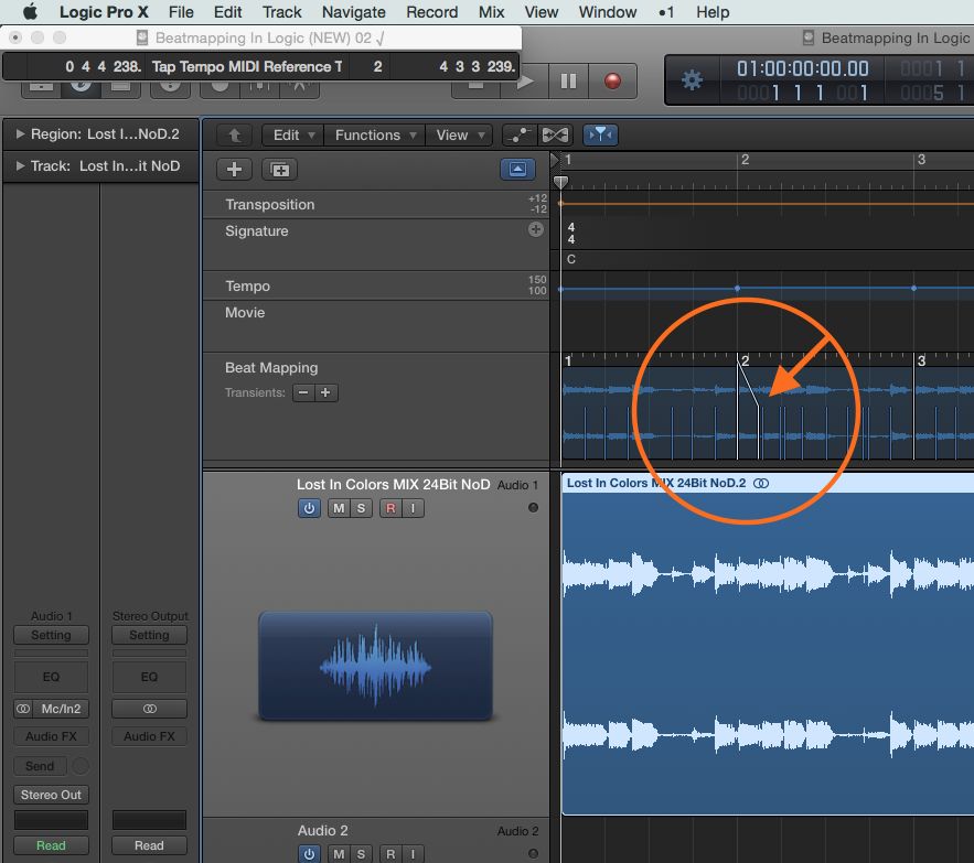 Ubrugelig skab Jolly Beat Mapping in Logic Pro X