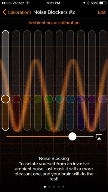 Figure 5—Ambient Noise Calibration Setting.