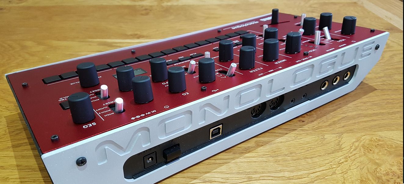 Check Out This Red Korg Monologue Desktop Synth