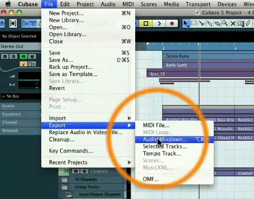 Onzin instructeur Civic How To Export to Audio in Cubase : Ask.Audio