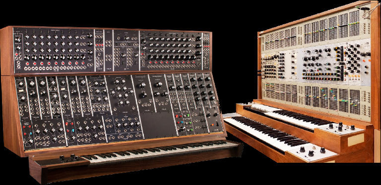 Fig 1 Classic Modular Synthesizers