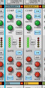 The Console’s compressor and gate section