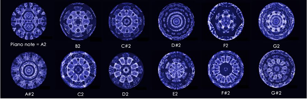 water vibration experiments