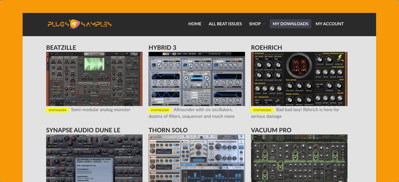 Citere foragte ingeniørarbejde Plugs & Samples: Subscribe To Own 8.5GB Of Audio Plugins & Synths