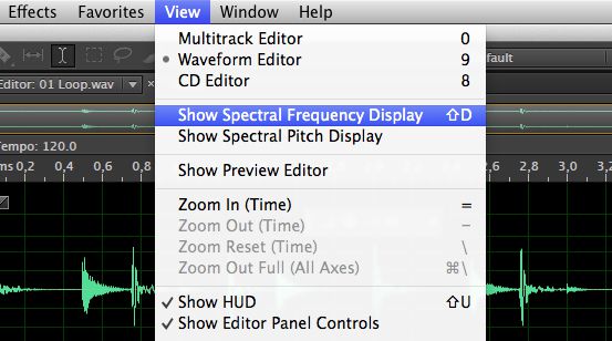 Spectral Audio Editing In Adobe Audition Macprovideo Com