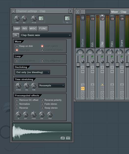 channel settings fl studio