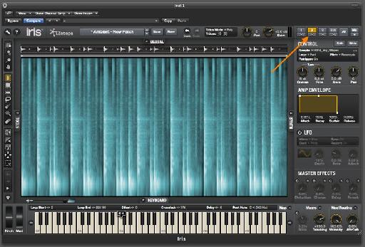 The frequency spectrum of the second loop