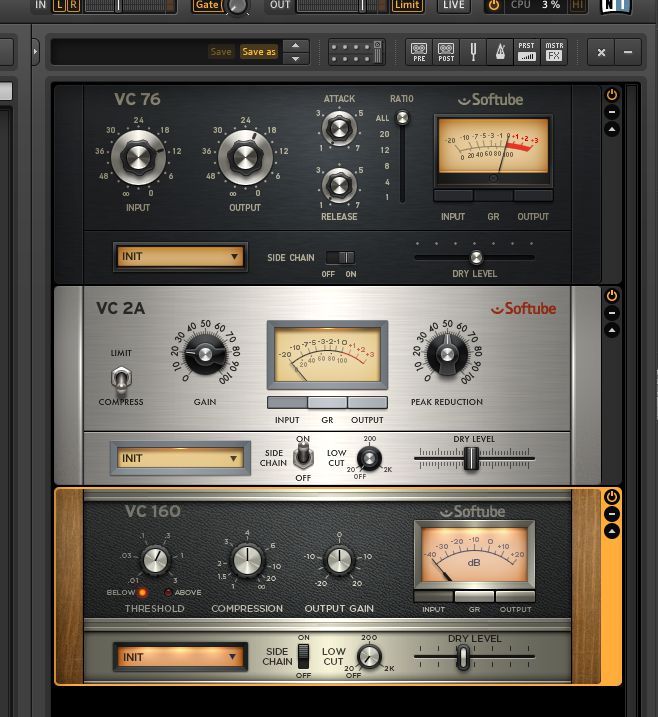 The parallel compression mode is available in all of the compressors