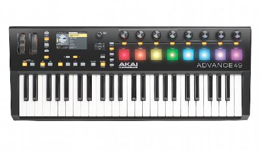 The Akai Pro Advance Series 49 Controller.