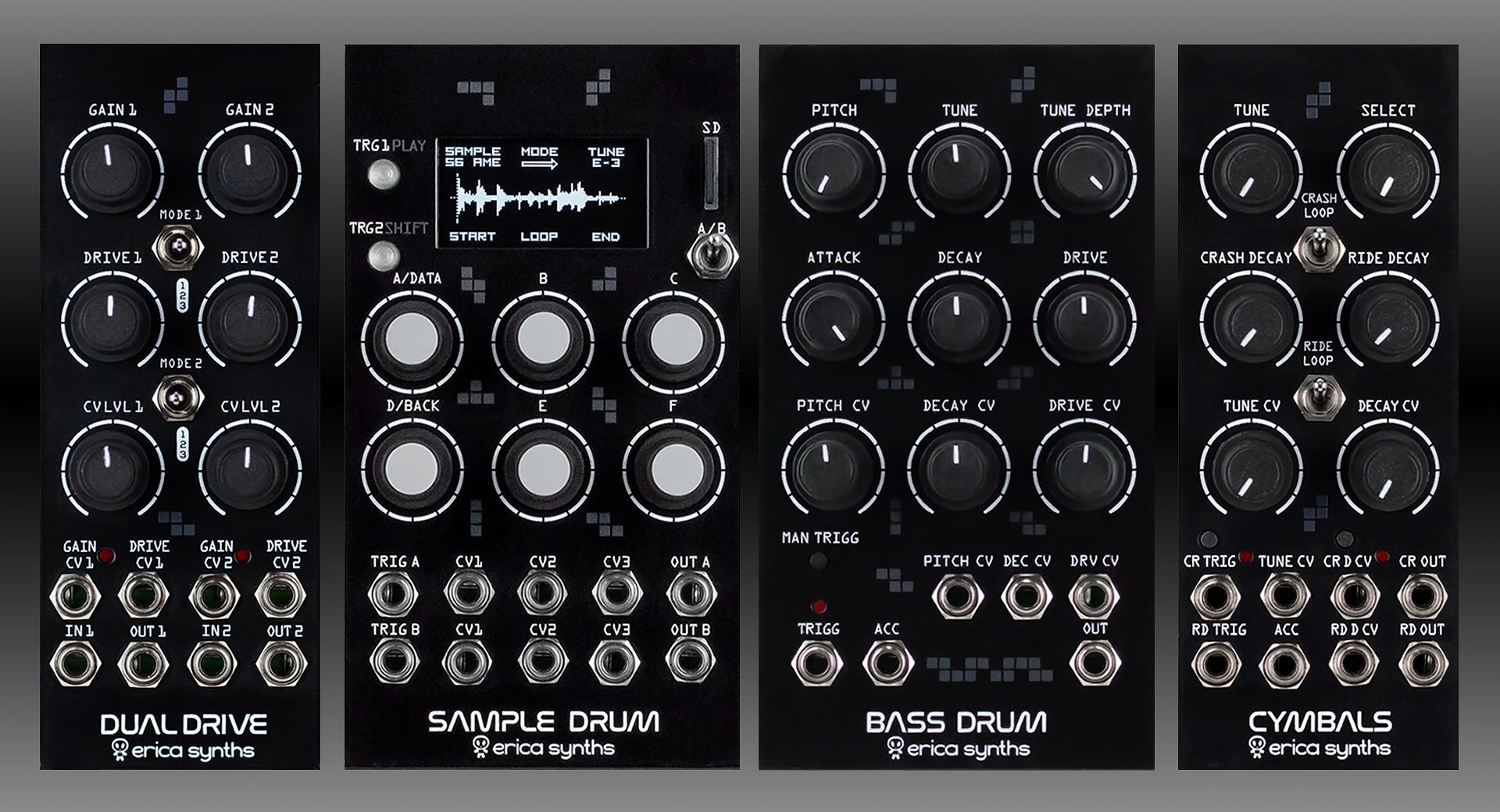 Erica Synths Offering 15% Off Drum Series Modules