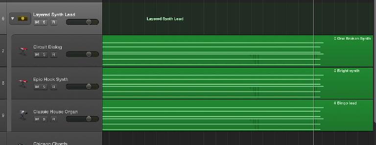 layered lead synths