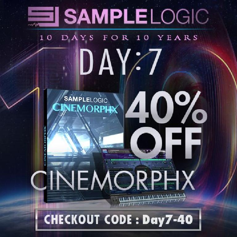 CinemorphX 40% OFF today only