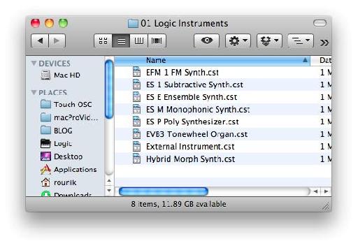 i want to delete the prelisten channel strip logic pro 8