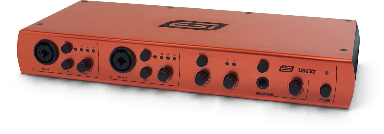 Esi Announces High Speed Usb Audio Interfaces U168 Xt And U86 Xt