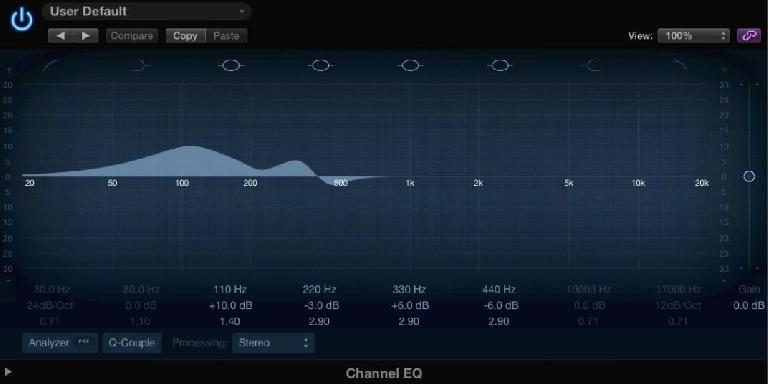 Fig 3 Standing waves and other room and speaker irregularities can result in poor EQ choices in the low-frequency region.