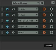 iZotope RX5 Audio Editor Module Chain