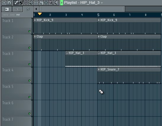 fl studio 7 hip hop patterns