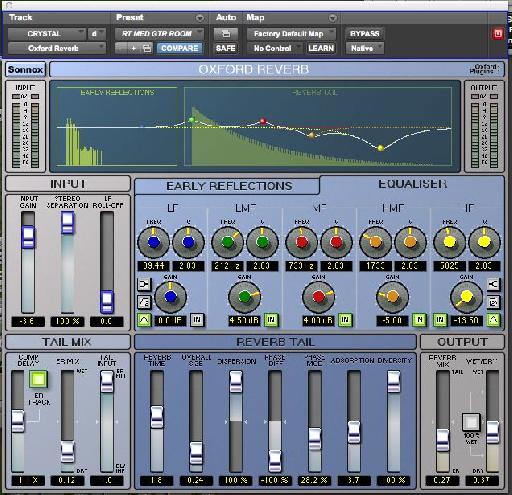 Thanks to its EQ section, the Sonnox Oxford Reverb is a versatile plug-in.