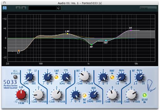 RND Portico EQ plug-in