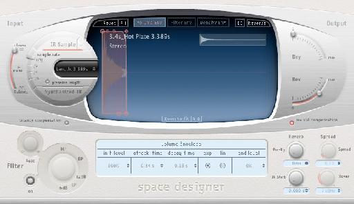 Shortened reverb