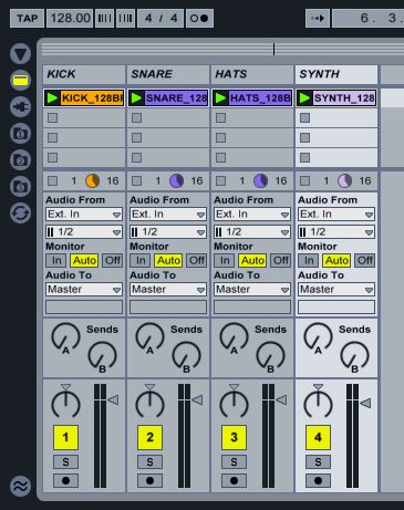 Ableton clips