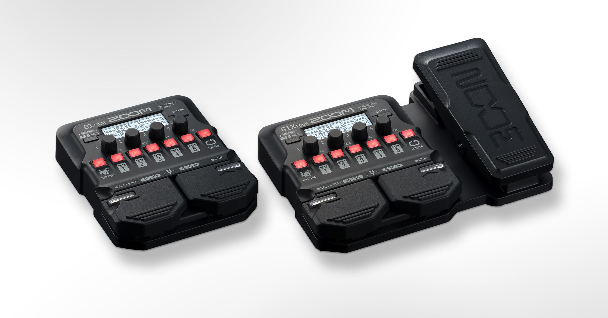 Zoom Announces G1 FOUR/G1X FOUR Multi FX Guitar Pedals : Ask