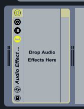 Pic 3: Drag a Live or 3rd-party effect into the Device View.
