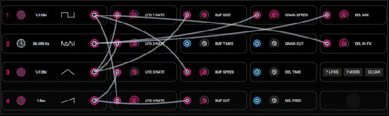 Glitchmachines Fracture XT LFOs