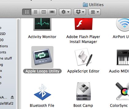 Youll find the Apple loop utility tucked away in your applications folder after a Logic Pro install.