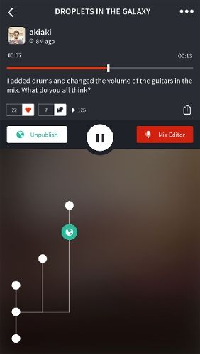 Bandlab on iOS and Android