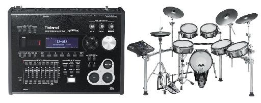 Fig 5 The TD-30 “brain” provides modeled drum sounds for Roland’s top-of-the-line V-Drum kits.