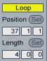 Set loop brace numerically