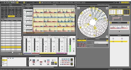 Liquid Rhythm interface.