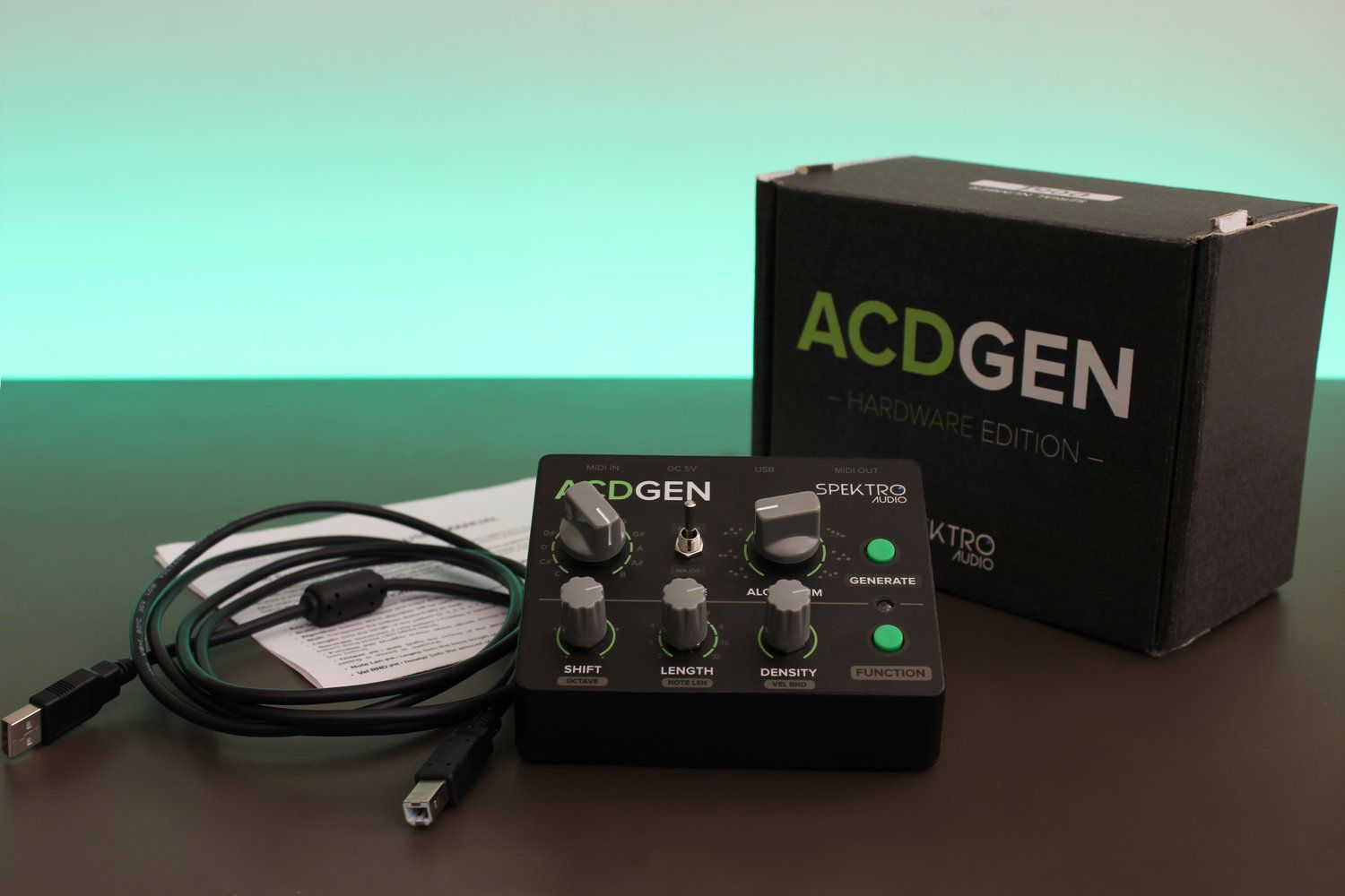 Spektro Audio Transforms ACDGEN MIDI Sequencer For Live Into