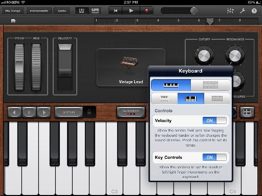 How to use external mic on garageband ipad